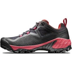 Buty trekkingowe damskie Mammut Sapuen Low GTX. Czerwone trekkingi Mammut, z gore-texu, trekkingowe. Za 729.95 zł.