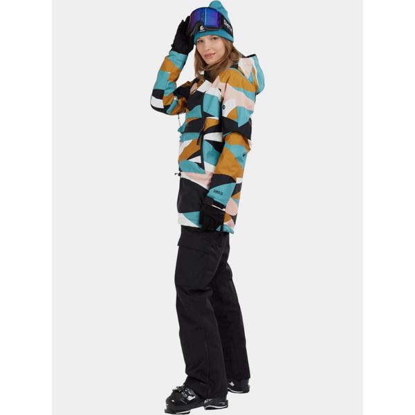 Anorak Damski Fundango Hooper ECO. Czarne kurtki sportowe FUNDANGO, na zimę, bez wzorów, z materiału, bez kaptura, narciarskie. Za 599.90 zł.