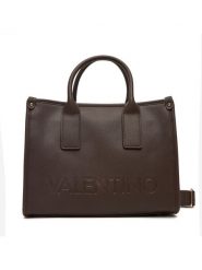 Valentino Torebka Foxy Re VBS9EO04 Brązowy. Brązowe torebki klasyczne Valentino, bez wzorów, ze skóry, bez dodatków. Za 659.99 zł.