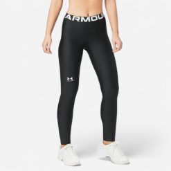 Legginsy fitness damskie HeatGear Authentics Under Armour. Legginsy NO BRAND, xs, bez wzorów, z elastanu. Za 149.99 zł.