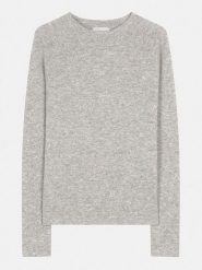 Perfect Cashmere Kaszmirowy sweter "Whitney" w kolorze jasnoszarym rozmiar: L. Szare swetry Perfect Cashmere, l, bez wzorów, z kaszmiru, bez ramiączek. Za 339.00 zł.