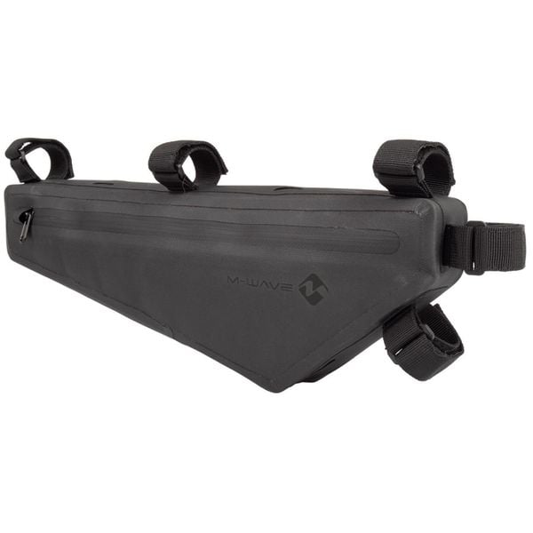 Torba na ramę M-Wave Ride II 2,1L. Czarne torby na ramię M-WAVE, bez wzorów, z materiału, eleganckie, na ramię, bez dodatków. Za 303.00 zł.