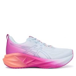 Buty do biegania Asics. Niebieskie obuwie sportowe Asics, bez zapięcia, do biegania. Za 679.99 zł.