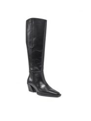 Vagabond Shoemakers Kozaki Alina 5221-001-20 Czarny. Czarne kozaki Vagabond Shoemakers, ze skóry, bez obcasa, na słupku, bez zapięcia. Za 1,099.00 zł.