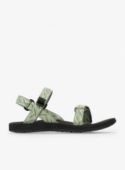 Sandały turystyczne damskie Source Classic. Zielone sandały SOURCE, bez wzorów, z gumy, wakacyjne, bez obcasa, bez zapięcia. Za 293.90 zł.