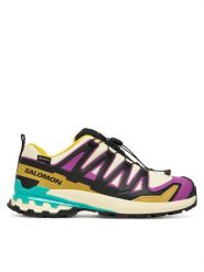 Salomon Trekkingi Xa Pro 3D V9 Gore-Tex L47882200 Żółty. Żółte obuwie sportowe Salomon, z gore-texu, trekkingowe. Za 749.99 zł.