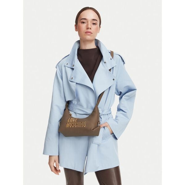 Torebka LOVE MOSCHINO. Brązowe listonoszki Love Moschino, bez wzorów, bez dodatków. Za 949.99 zł.