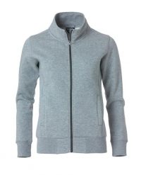 Clique Classic Cardigan Women — kardigan sweatshirt szary melanż. Szare kardigany CLIQUE, s, bez wzorów, z bawełny. Za 213.20 zł.
