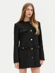 Guess Płaszcz przejściowy W5RL20 WGVS2 Czarny Regular Fit. Czarne płaszcze Guess, xs, z aplikacjami, z syntetyku, bez kaptura. Za 379.99 zł.