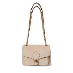 Torebka LAUREN RALPH LAUREN. Brązowe torebki klasyczne Lauren Ralph Lauren, bez wzorów, bez dodatków. Za 1,599.00 zł.