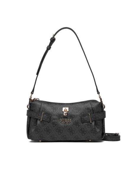 Guess Torebka Yesba Mini HWSG78 33720 Szary. Szare torebki klasyczne Guess, z aplikacjami, ze skóry, bez dodatków. Za 549.99 zł.