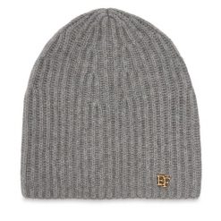 Czapka Elisabetta Franchi. Szare czapki Elisabetta Franchi, bez wzorów. Za 689.99 zł.