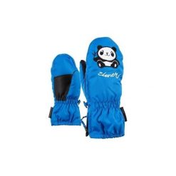 Mufki ZIENER Le ZOO JR - Niebieskie. Niebieskie rękawiczki Ziener, bez wzorów, sportowe. Za 128.50 zł.