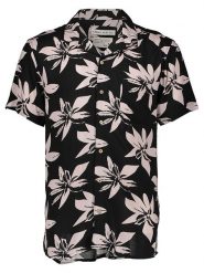 Urban Surface Koszula w kolorze czarno-kremowym rozmiar: S. Czarne koszule Urban Surface, s, bez wzorów, z wiskozy, bez kołnierzyka, bez ramiączek. Za 65.23 zł.