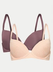 Dorina Komplet 2 biustonoszy push-up FXPG0032LA130 Kolorowy. Biustonosze Dorina, bez wzorów, z syntetyku. Za 79.99 zł.