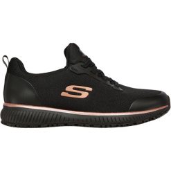 Obuwie Sportowe Damskie Skechers Work: Squad SR Biały. Czarne obuwie sportowe Skechers, z syntetyku, bez zapięcia, trekkingowe, Skechers Sport. Za 390.00 zł.