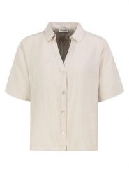 Eight2Nine Bluzka w kolorze kremowym rozmiar: M. Brązowe bluzki Eight2Nine, m, bez wzorów, bez kołnierzyka, bez ramiączek. Za 82.99 zł.