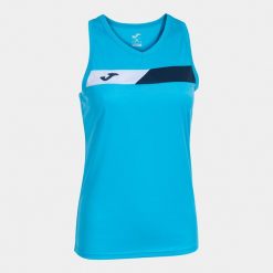 Damski tank top Joma. Niebieskie topy Joma, xl, bez wzorów, bez kołnierzyka, bez ramiączek. Za 147.50 zł.