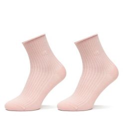 Skarpety wysokie damskie Calvin Klein. Czerwone skarpety Calvin Klein, bez wzorów. Za 69.99 zł.