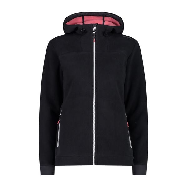 Bluza damska z kapturem CMP. Szare bluzy CMP, bez wzorów, z materiału, z kapturem. Za 283.00 zł.