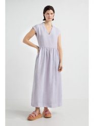 Josephine & Co Sukienka "Jonas" w kolorze lawendowym rozmiar: 44. Różowe sukienki Josephine & Co, bez wzorów, ze lnu, bez kołnierzyka, bez ramiączek, maxi. Za 317.99 zł.