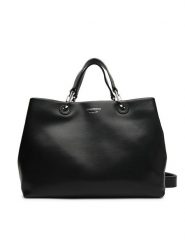 Emporio Armani Torebka EW000360 AF18673 UC001 Czarny. Czarne torebki klasyczne Emporio Armani, bez wzorów, ze skóry, bez dodatków. Za 2,619.00 zł.