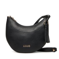 Torebka Liu Jo. Czarne listonoszki Liu Jo, bez wzorów, bez dodatków. Za 489.99 zł.