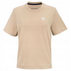 T-shirt damski Tecnifibre Graphic. Brązowe t-shirty TECNIFIBRE, bez wzorów, bez kołnierzyka, bez ramiączek. Za 149.99 zł.