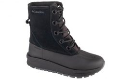 Buty zimowe damskie, Moritza Shield Omni-Heat. Czarne trekkingi Columbia, z materiału, trekkingowe. Za 499.99 zł.