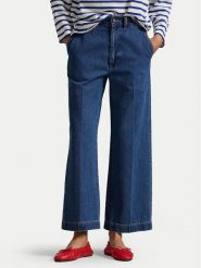 Polo Ralph Lauren Jeansy 211959033001 Granatowy Wide Leg. Niebieskie jeansy Polo Ralph Lauren, bez wzorów. Za 629.99 zł.
