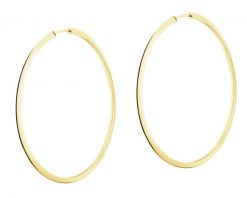 Złote kolczyki - koła. Żółte kolczyki Apart, złote. Za 929.00 zł.