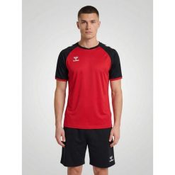 Koszulka Hummel League. Czarne bluzki Hummel, bez wzorów, eleganckie, bez kołnierzyka, bez ramiączek. Za 179.50 zł.