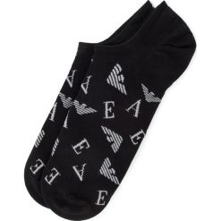 Skarpety Stopki Unisex EMPORIO ARMANI - 2342220 305228 9P456 Black. Czarne skarpety Emporio Armani, bez wzorów, z bawełny. Za 49.00 zł.