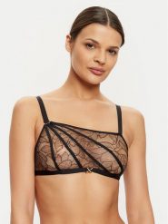 Chantelle X Biustonosz bezfiszbinowy Xquisite C01AP9 Czarny. Czarne biustonosze Chantelle X, bez wzorów, z syntetyku. Za 289.99 zł.