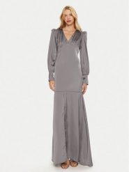 ARTIGLI Sukienka wieczorowa ACAB000521 Szary Regular Fit. Szare sukienki Artigli, bez wzorów, z syntetyku, wizytowe, bez kołnierzyka, bez ramiączek. Za 349.99 zł.
