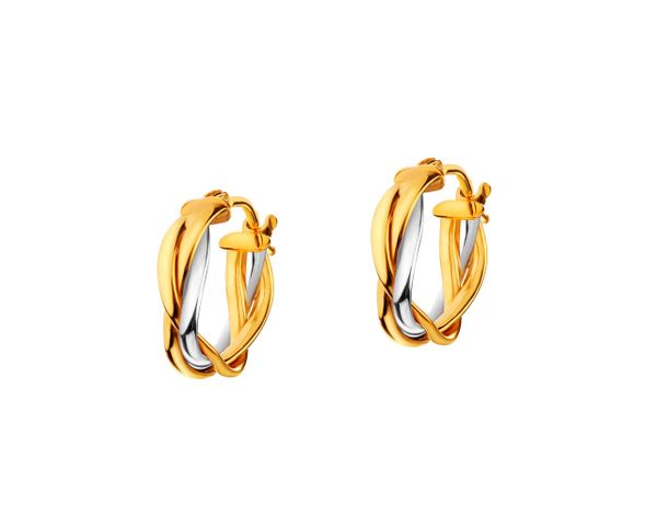 Złote kolczyki. Żółte kolczyki Apart, złote. Za 819.00 zł.