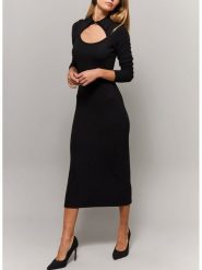 LA Angels Sukienka w kolorze czarnym rozmiar: S. Czarne sukienki LA Angels, s, bez wzorów, bez kołnierzyka, bez ramiączek, maxi. Za 104.99 zł.