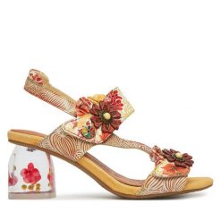 Sandały Laura Vita. Sandały Laura Vita, bez wzorów, bez obcasa, na słupku, bez zapięcia. Za 369.99 zł.