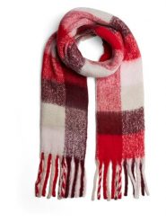 Pieces Szal w kolorze czerwonym rozmiar: onesize. Czerwone szaliki Pieces, bez wzorów. Za 79.21 zł.