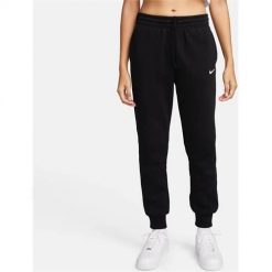 Spodnie sportowe damskie Nike Nsw Phnx Flc. Czarne spodnie dresowe Nike, m, bez wzorów, z dresówki. Za 484.00 zł.