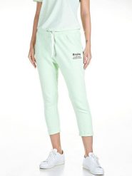 Replay Spodnie dresowe w kolorze miętowym rozmiar: S. Zielone spodnie dresowe Replay, s, bez wzorów, z bawełny. Za 217.53 zł.