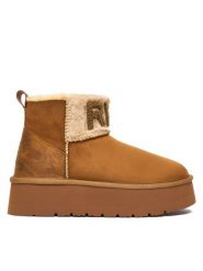 REPLAY Śniegowce GWF5A.000.C0009T Brązowy. Brązowe trapery i śniegowce Replay, ze skóry. Za 489.99 zł.