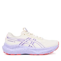 Buty do biegania Asics. Szare obuwie sportowe Asics, bez zapięcia, do biegania. Za 719.99 zł.