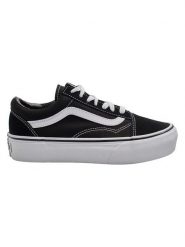 Vans Skórzane sneakersy "Old Skool" w kolorze czarnym rozmiar: 36,5. Czarne trampki Vans, bez wzorów, bez zapięcia. Za 239.99 zł.