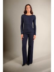 Perfect Cashmere Kaszmirowy sweter "Epena" w kolorze granatowym rozmiar: M. Niebieskie swetry Perfect Cashmere, m, bez wzorów, z kaszmiru, bez ramiączek. Za 347.99 zł.