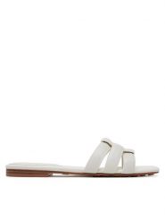 Aldo Klapki Gotosandal 13966710 Biały. Białe klapki Aldo, bez wzorów, ze skóry, bez obcasa. Za 209.99 zł.
