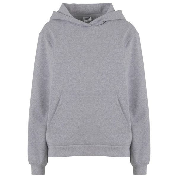 Bluza damska z kapturem Urban Classics Loose Light Brushed. Szare bluzy Urban Classics, bez wzorów, z kapturem. Za 168.00 zł.