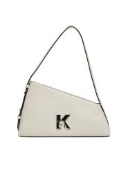 Karl Lagerfeld Jeans Torebka B1W30181 Biały. Białe torebki klasyczne Karl Lagerfeld Jeans, bez wzorów, z jeansu, bez dodatków. Za 839.99 zł.