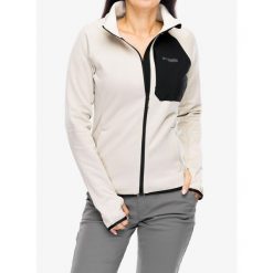 Bluza polarowa damska Columbia Triple Canyon Grid Fleece Full Zip. Brązowe bluzy Columbia, l, bez wzorów, z polaru, bez kaptura. Za 324.99 zł.