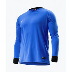 Bluza bramkarska do piłki nożnej T1tan. Niebieskie bluzy T1TAN, xs, bez wzorów, bez kaptura. Za 199.99 zł.